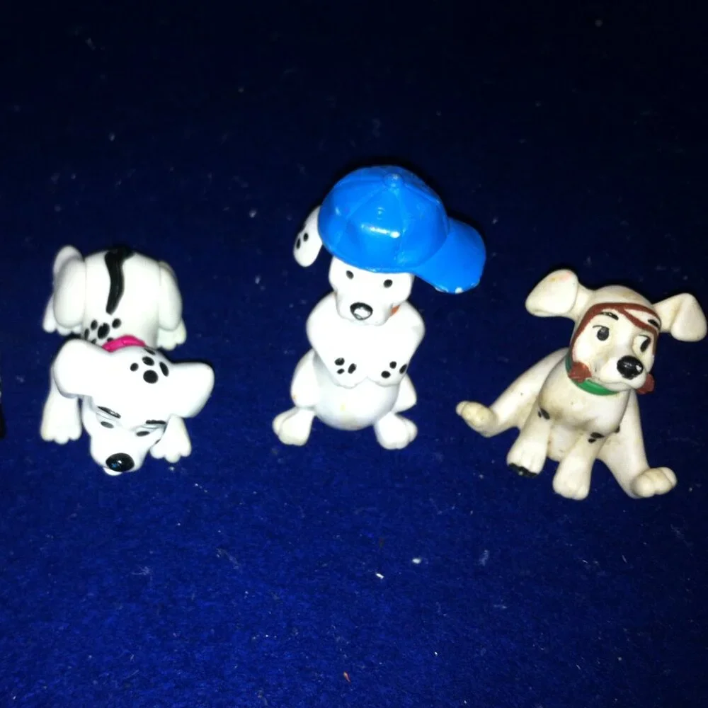 Walt Disney 101 Dalmatians Figurines PVC set of 12 Used